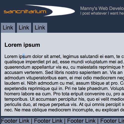 Drupal 6.0 Theme Concept, 2008