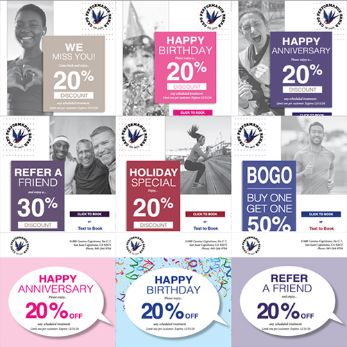 Capo Performance Rehab Emails, January 2025