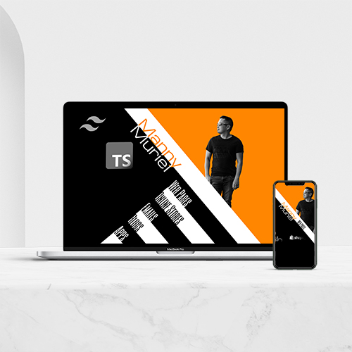 MannyMuriel.com 5.0 Personal Website Development, 2024