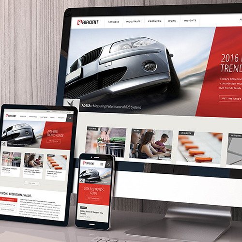 Perficient.com Public Website, 2016